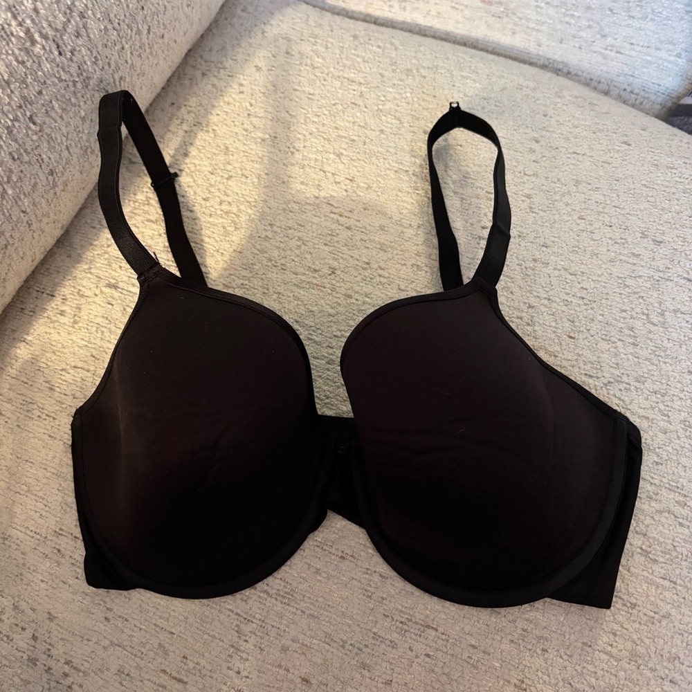 Chantelle Black Bra with Memory Foam Cups 34DDD